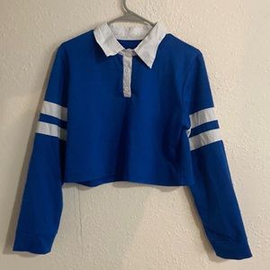 LONG SLEEVE CROPPED TOP